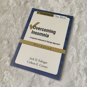 'Overcoming Insomnia - Workbook' Softcover By Jack Edinger